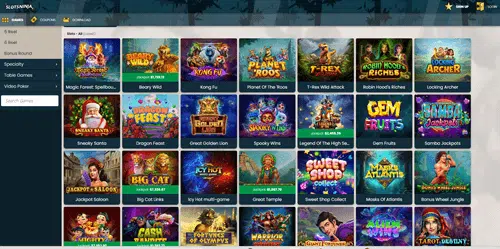 Slots-Ninja-Lobby